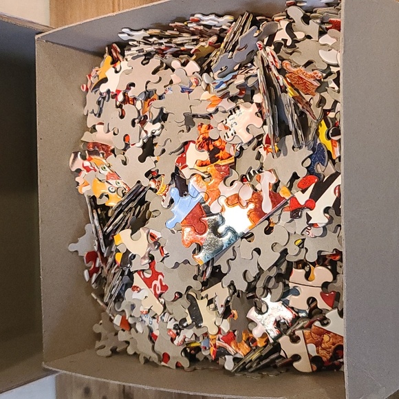 PUZZLE Game Retro Kellogs Cereal characters 1000 pc. EUC puzzle - Picture 2 of 7